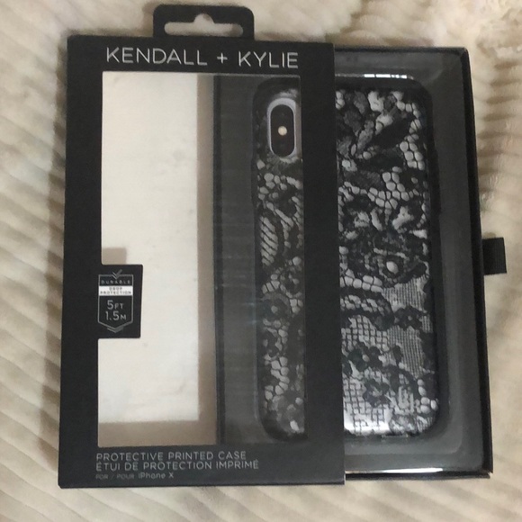 📱💕KENDALL + KYLIE 🆕 LACE IPHONE X CASE NIB💕📱 - Picture 4 of 8